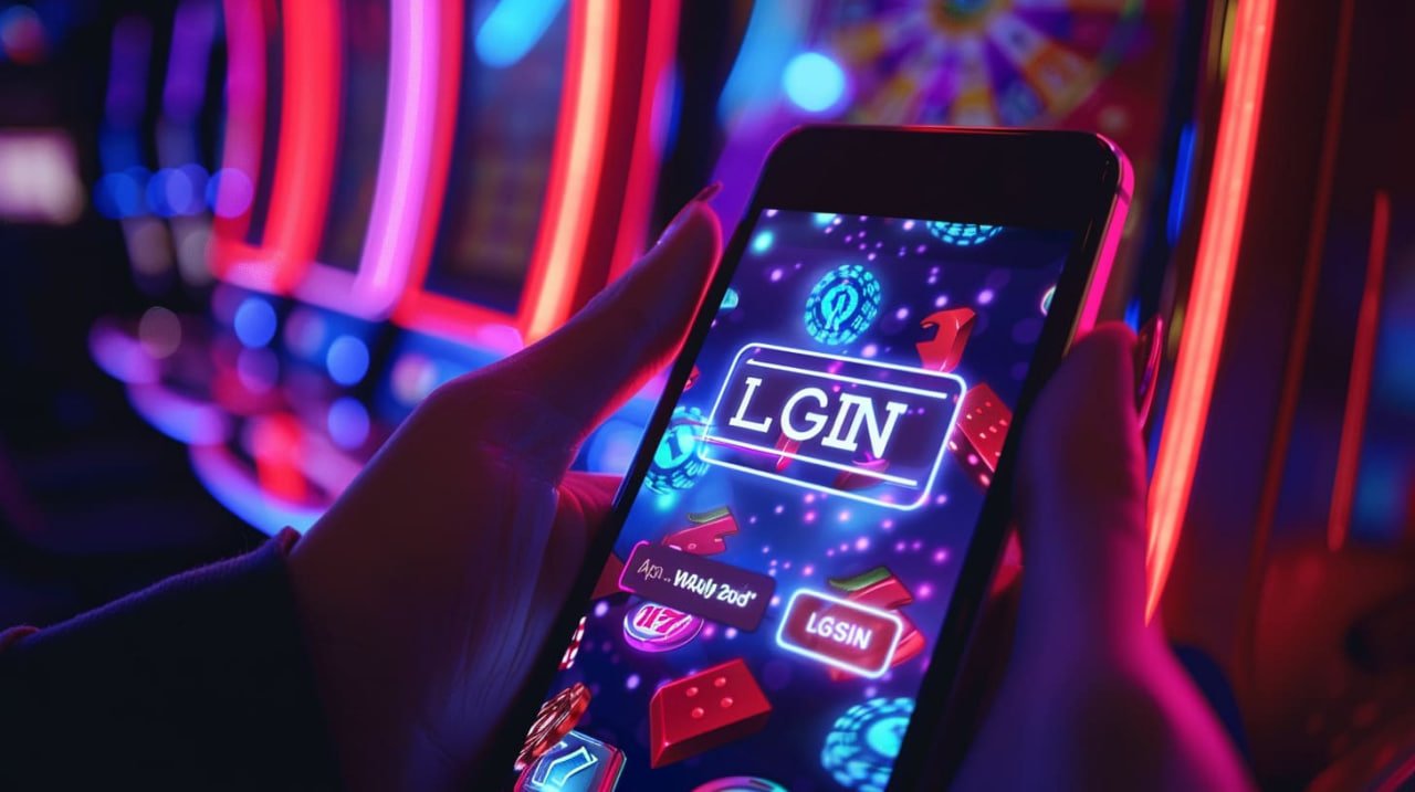 Proses verifikasi akun dan navigasi menu di aplikasi asik qq untuk mengakses Angka Main